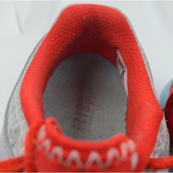 Nike Flex 2013 Run Style 580440-016 Gray Turquoise/Orange Shoes Women's 7.5 - Picture 11 of 14